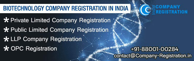 Biotechnology Company Registration